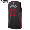 Camiseta Niños Miami Heat Jimmy Butler 2023-24 Nike City Edition Negro Swingman